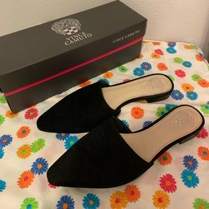 Vince Camuto Suede Mules